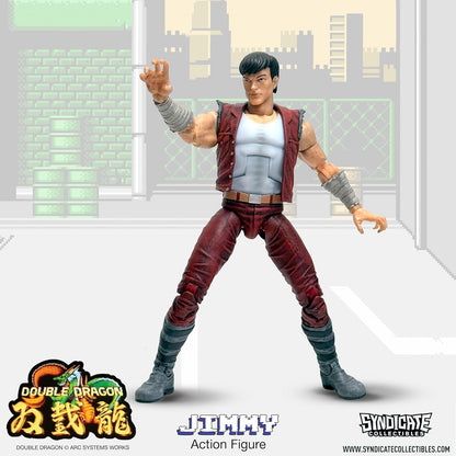 Double Dragon Jimmy Lee Action Figure - Syndicate Collectibles