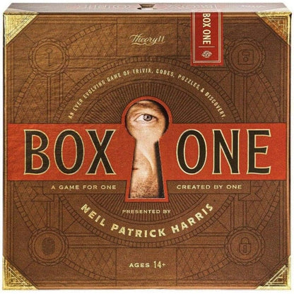 Box ONE by Neil Patrick Harris - Solo Interactive Board Game - theory11