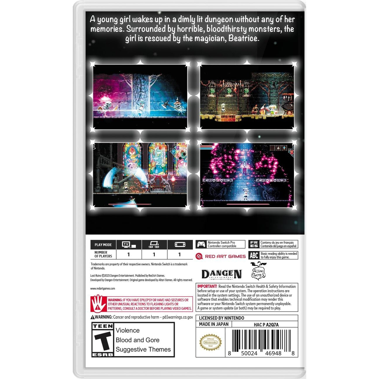 Lost Ruins - Nintendo Switch - Red Art Games
