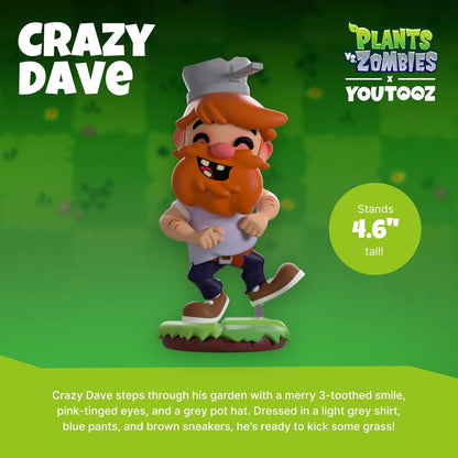 Plants vs. Zombies Crazy Dave Vinyl Figure - Youtooz - Plants vs. Zombies Collection #0