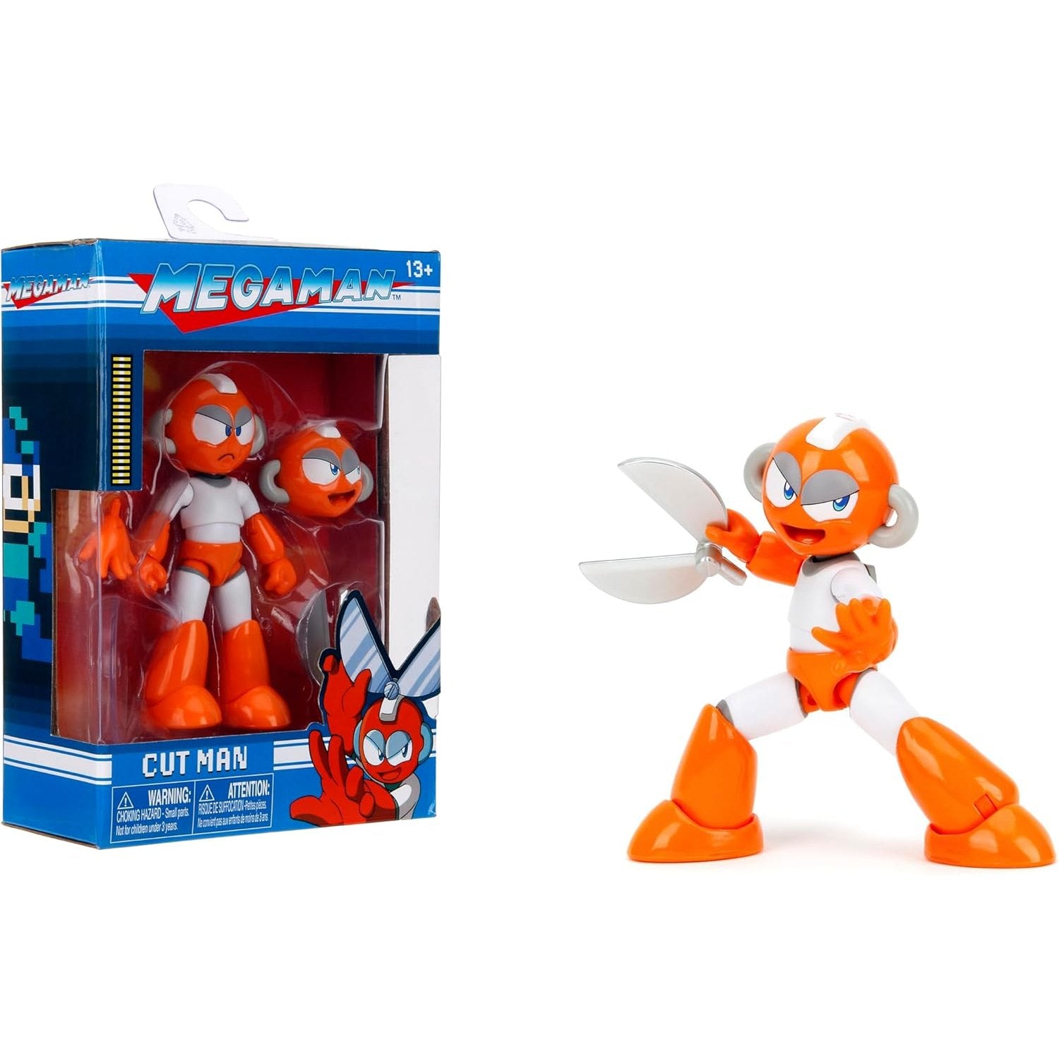 Mega Man Cut Man Action Figure - Jada Toys - Wave 2