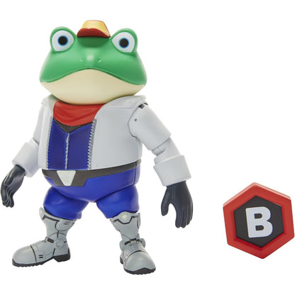 Star Fox Slippy Toad 4" Action Figure - Jakks Pacific - World of Nintendo