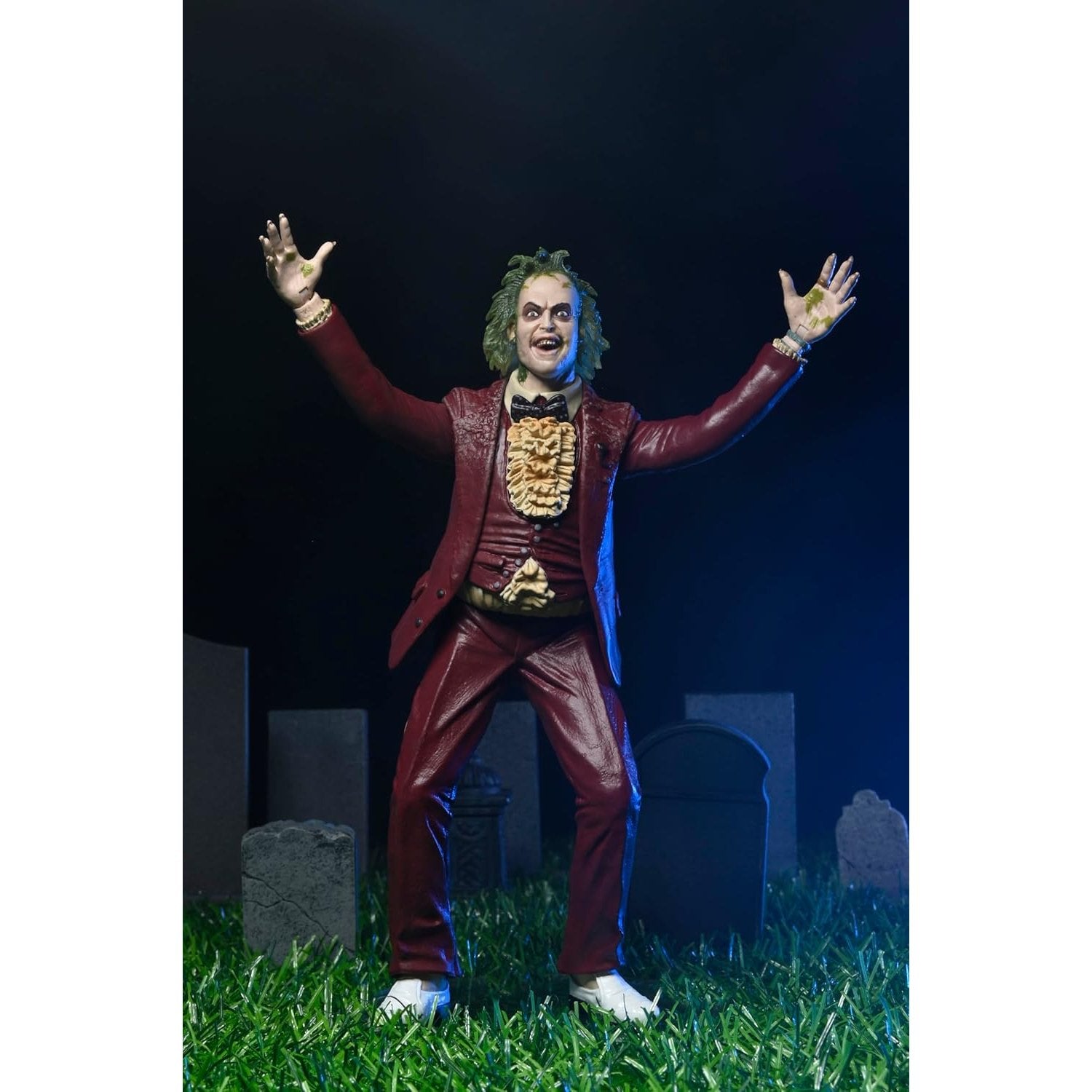 Beetlejuice 1988 Beetlejuice Red Tuxedo Action Figure - NECA