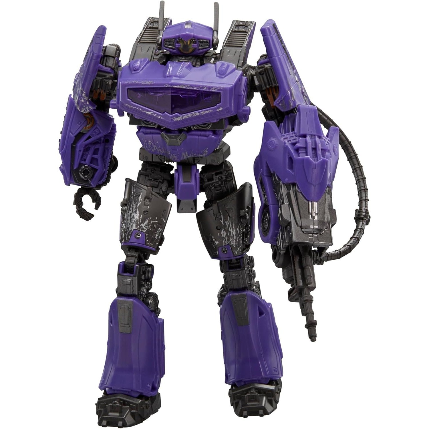 Transformers: Bumblebee Voyager Class Shockwave Action Figure - Takara Tomy, Hasbro Studio Series #110