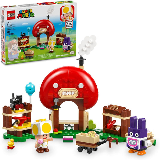 LEGO Super Mario Buildable Game Nabbit at Toad's Shop Expansion Set - LEGO #71429