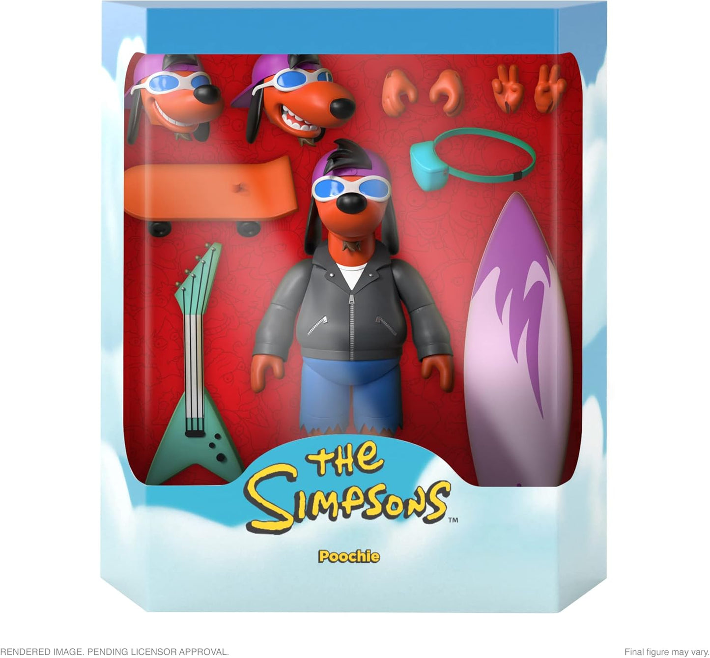 The Simpsons ULTIMATES! Poochie Wave 1 Super7 Figure