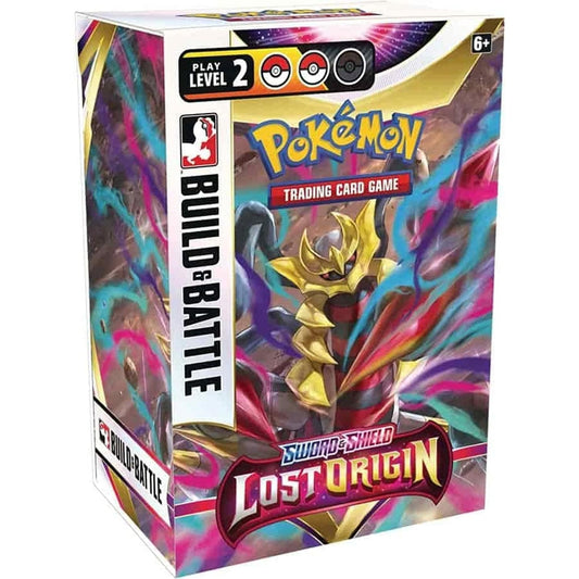 Pokemon TCG Sword & Shield Lost Origin Build & Battle Box - 40 Card Deck + 4 Booster Packs