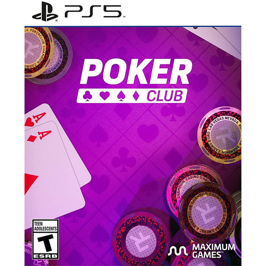Poker Club - PlayStation 5 - Maximum Entertainment
