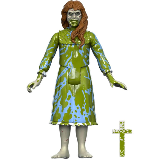 The Exorcist Demented Regan MacNeil Vomit Splatter Action Figure - Super7 - ReAction Wave 2
