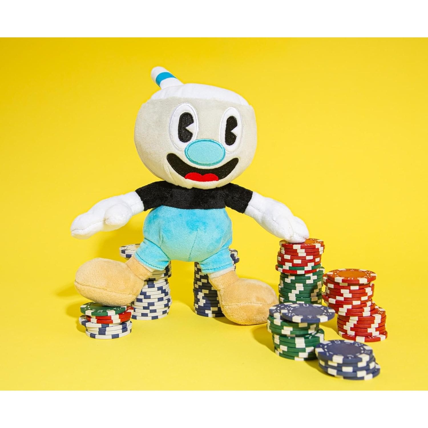 Cuphead Mugman 8" Collector Plush Toy - Toynk