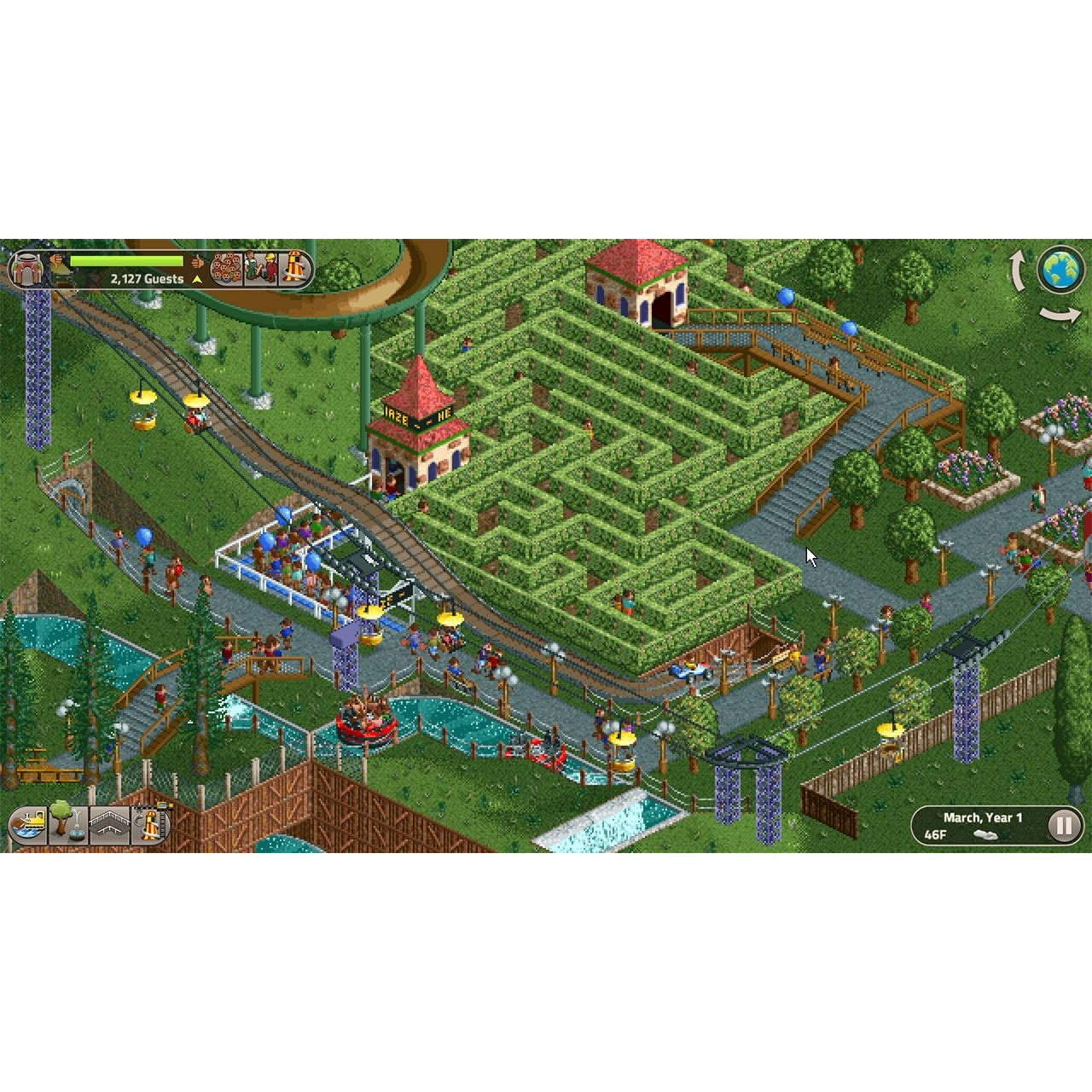 RollerCoaster Tycoon Classic - Nintendo Switch - U&I Entertainment