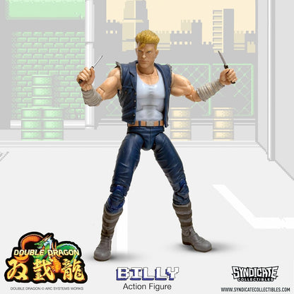 Double Dragon Billy Lee Action Figure - Syndicate Collectibles