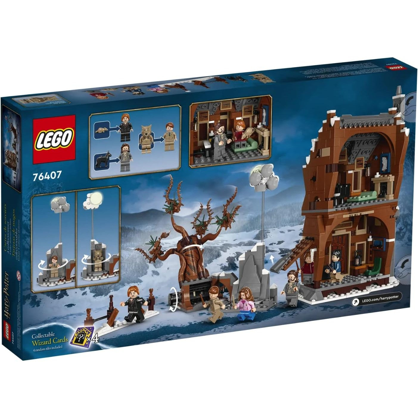 LEGO Harry Potter The Shrieking Shack & Whomping Willow Building Toy - LEGO #76407