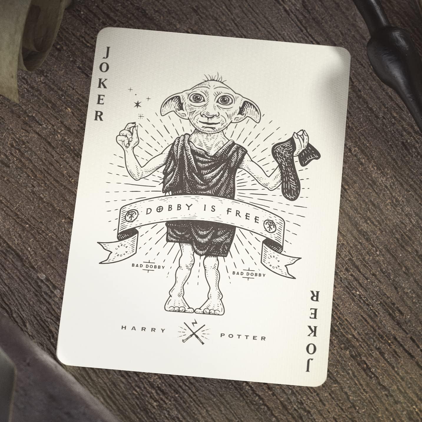 Harry Potter Gryffindor Red Foil Playing Cards - Theory11