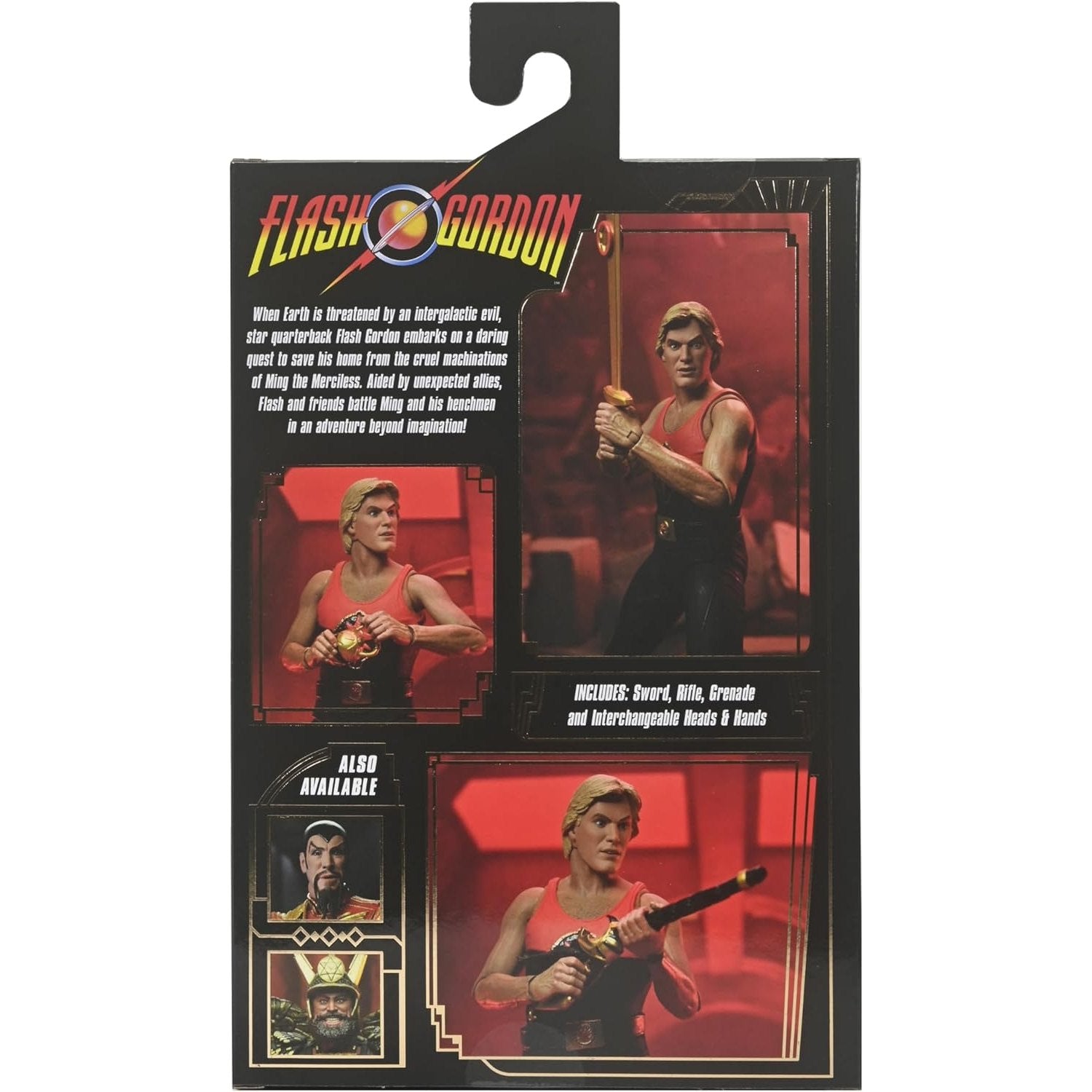 Flash Gordon Ultimate Flash Gordon Final Battle Action Figure - King Features - NECA