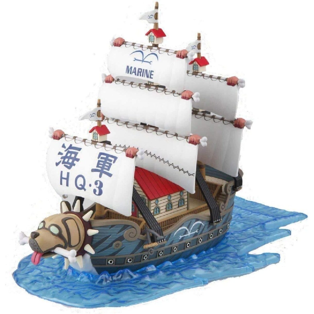 One Piece Garp's Marine Warship - Bandai Spirits - Grand Ship Collection #08