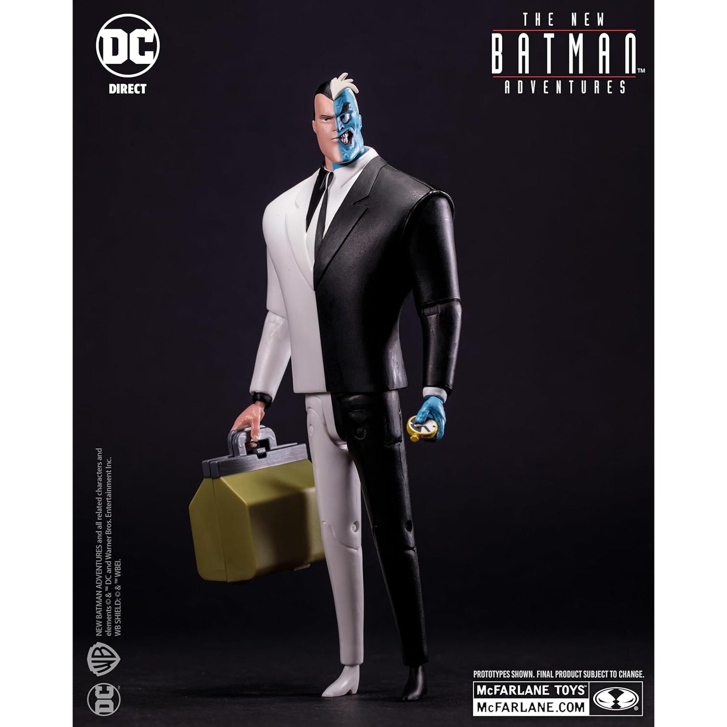 The New Batman Adventures Two-Face Action Figure - McFarlane Toys, DC Direct - Wave 1