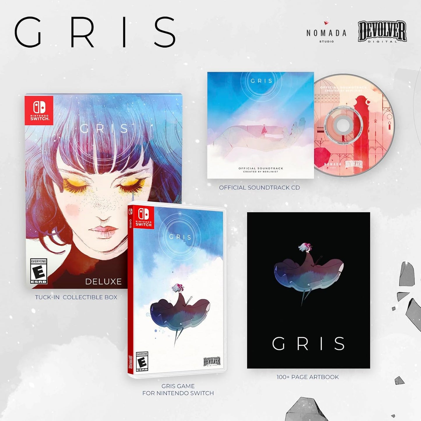 GRIS Deluxe Edition - Nintendo Switch - Devolver Digital