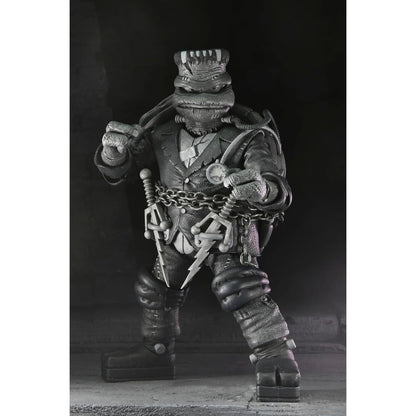 Universal Monsters x Teenage Mutant Ninja Turtles Black & White 7" Action Figure Set - NECA