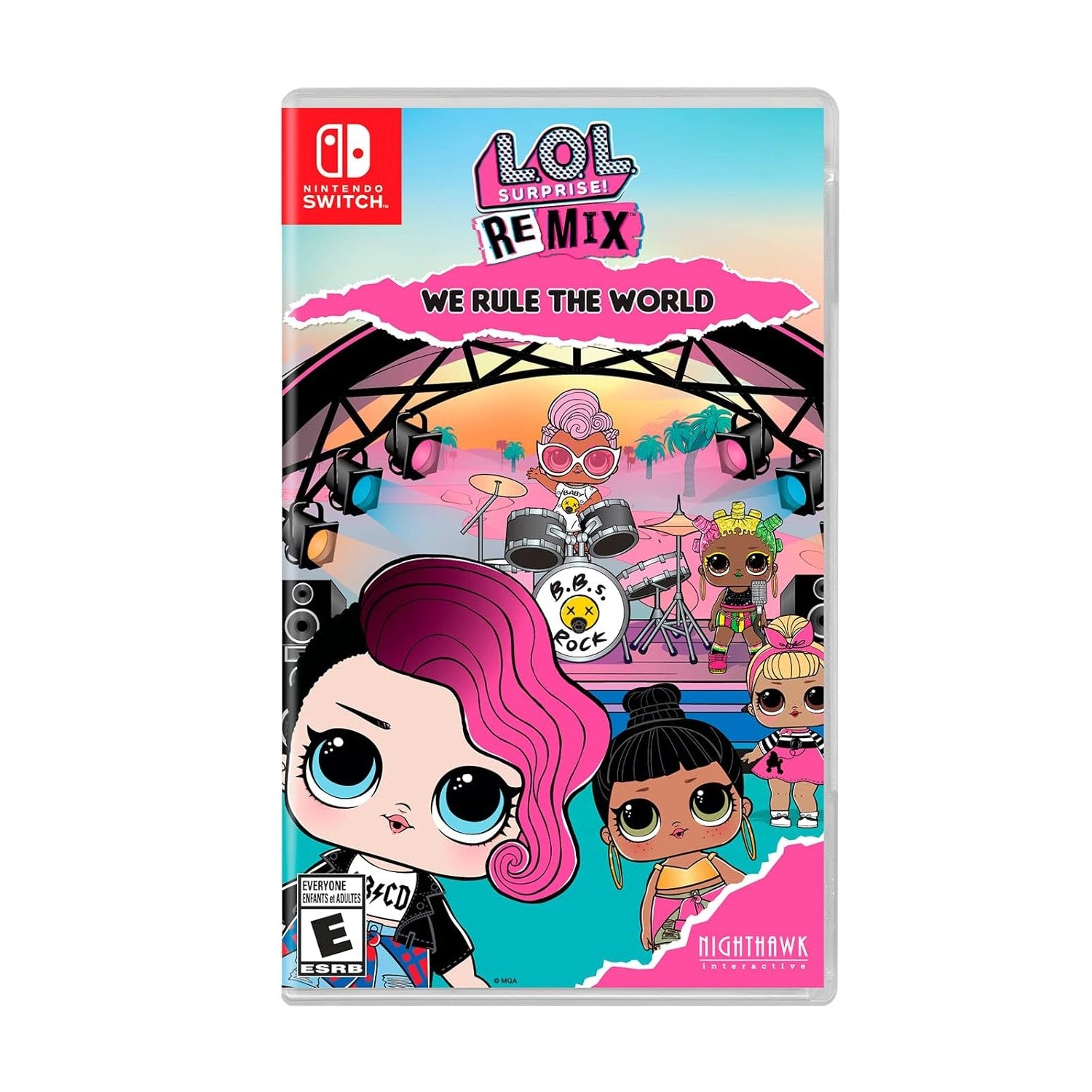 L.O.L. Surprise! Remix: We Rule the World Standard Edition - Nintendo Switch - Nighthawk Interactive