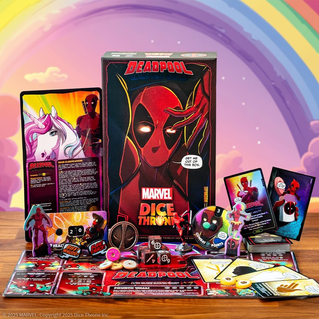Marvel Dice Throne Deadpool Deluxe Expansion Box - USAopoly