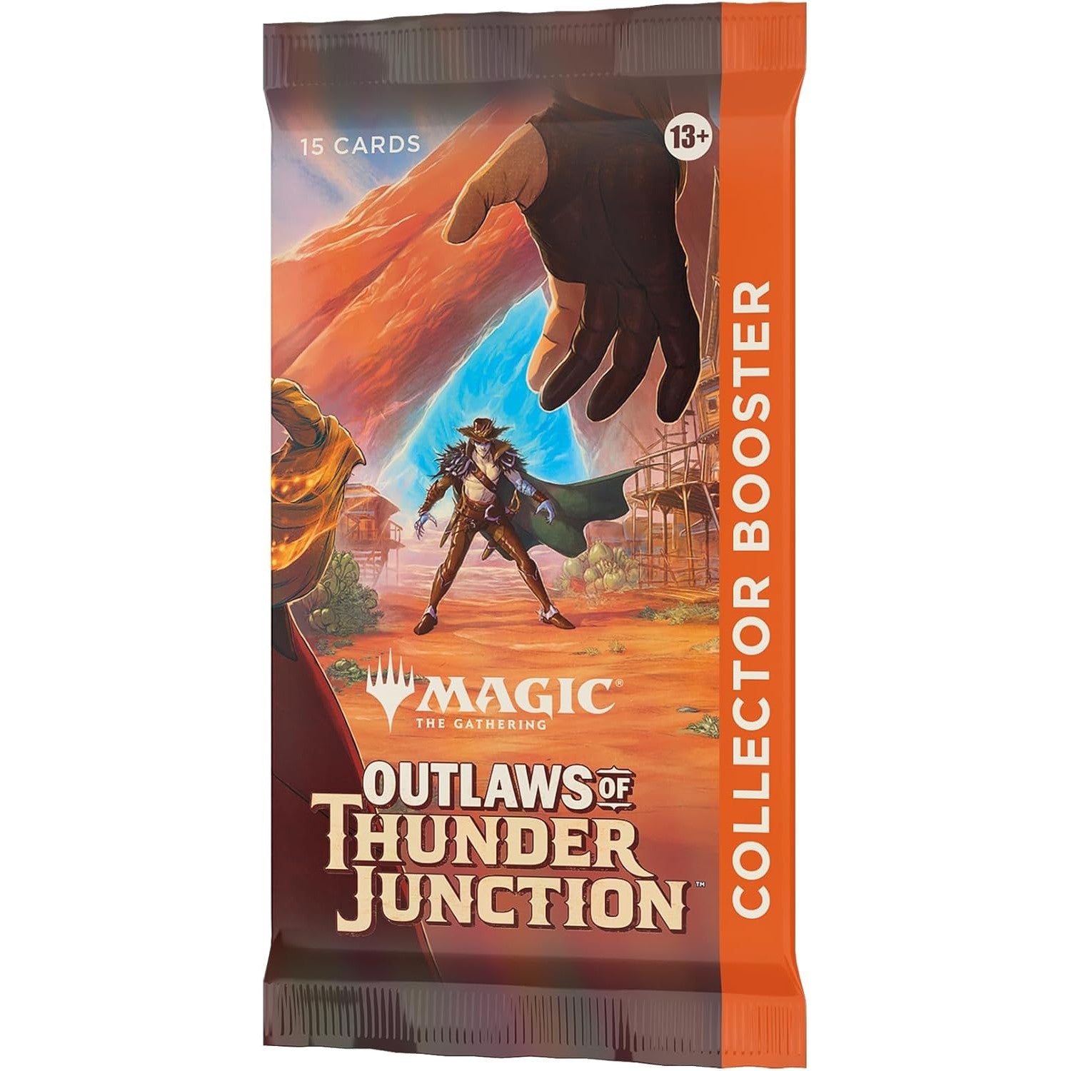 Magic: The Gathering Outlaws of Thunder Junction Collector Booster - 1 Pack: 15 Cards - Wizards of the Coast