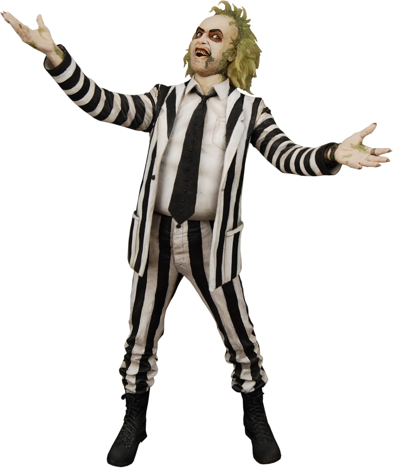 Beetlejuice 1988 Striped Suit Beetlejuice 1/4 Scale Figure