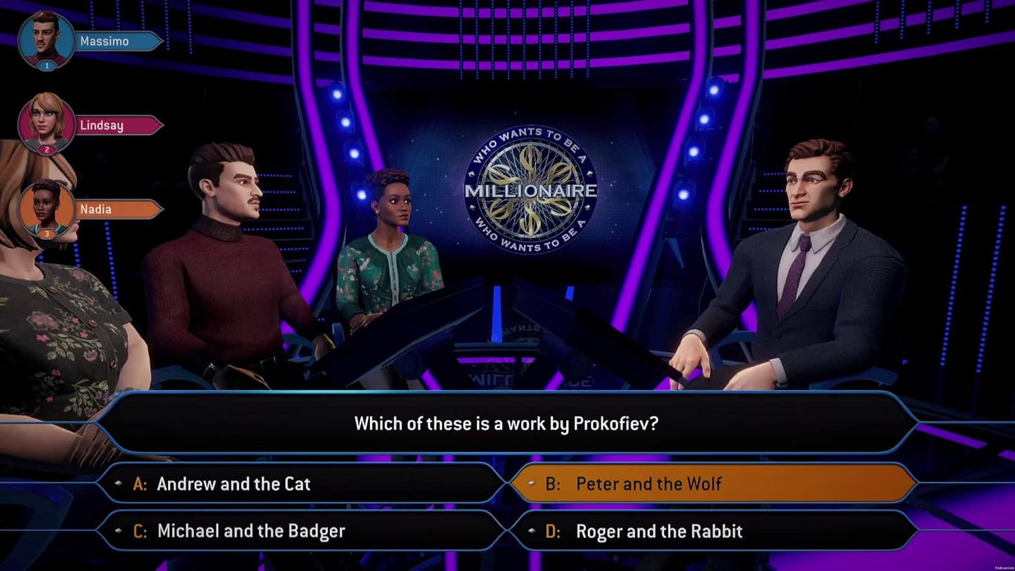 Who Wants to Be a Millionaire? Final Answer Edition - PlayStation 5, PlayStation 4 - Microids
