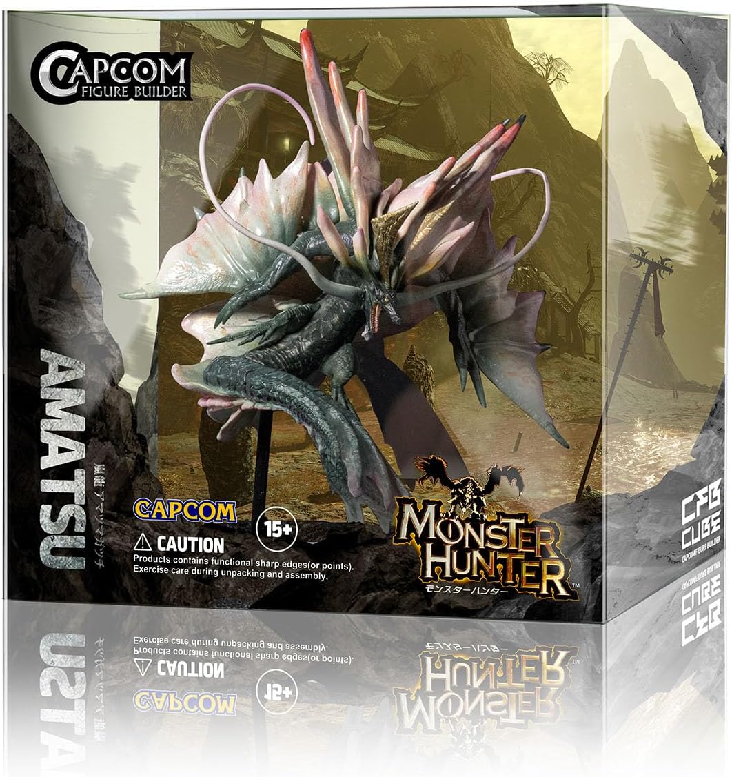 Monster Hunter Amatsu Statue Figure - Capcom - CFB: Cube Figure Builder