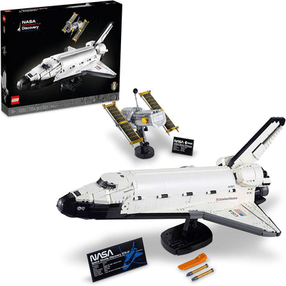 LEGO Icons NASA Space Shuttle Discovery Model Building Set - LEGO #10283 - Includes the Hubble Telescope!