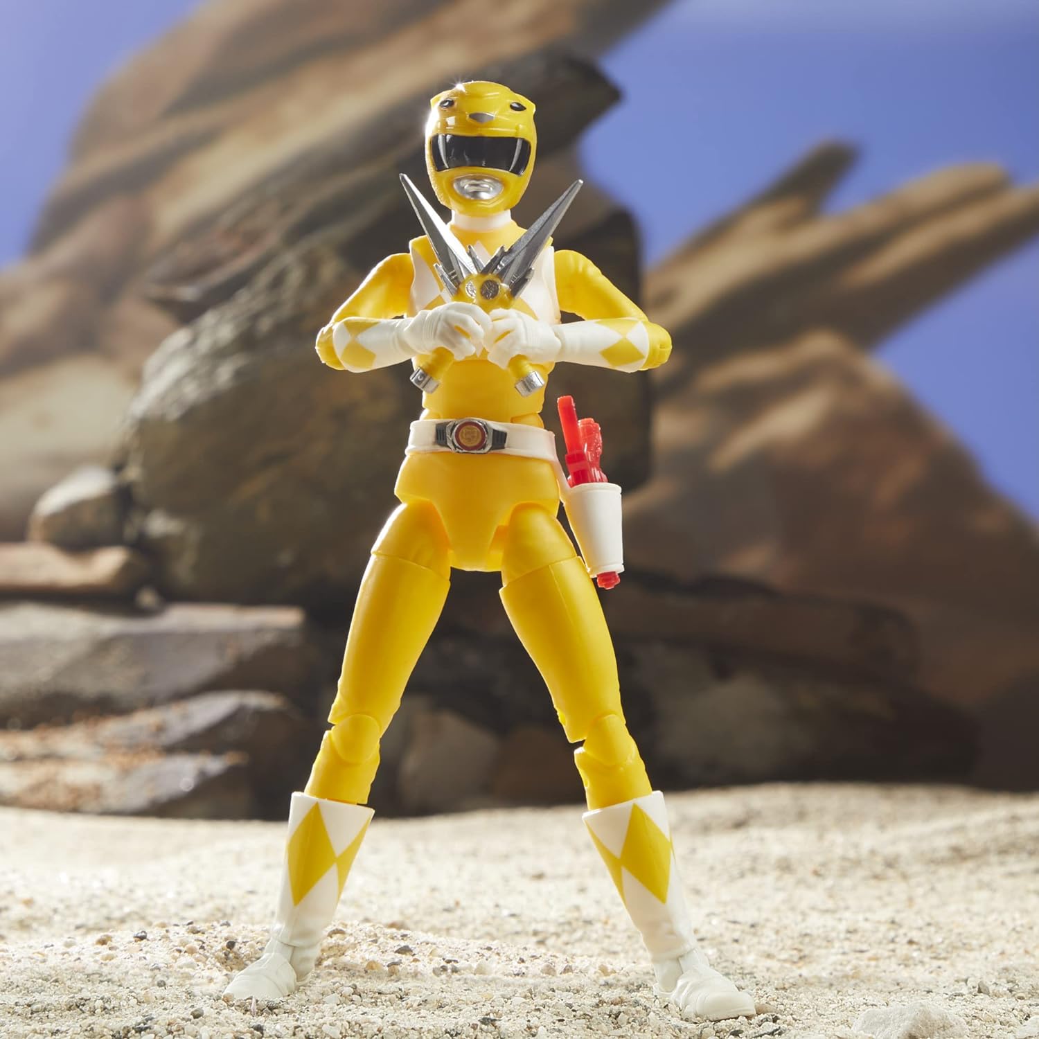 Power Rangers Yellow Ranger Action Figure - Hasbro - Lightning Collection