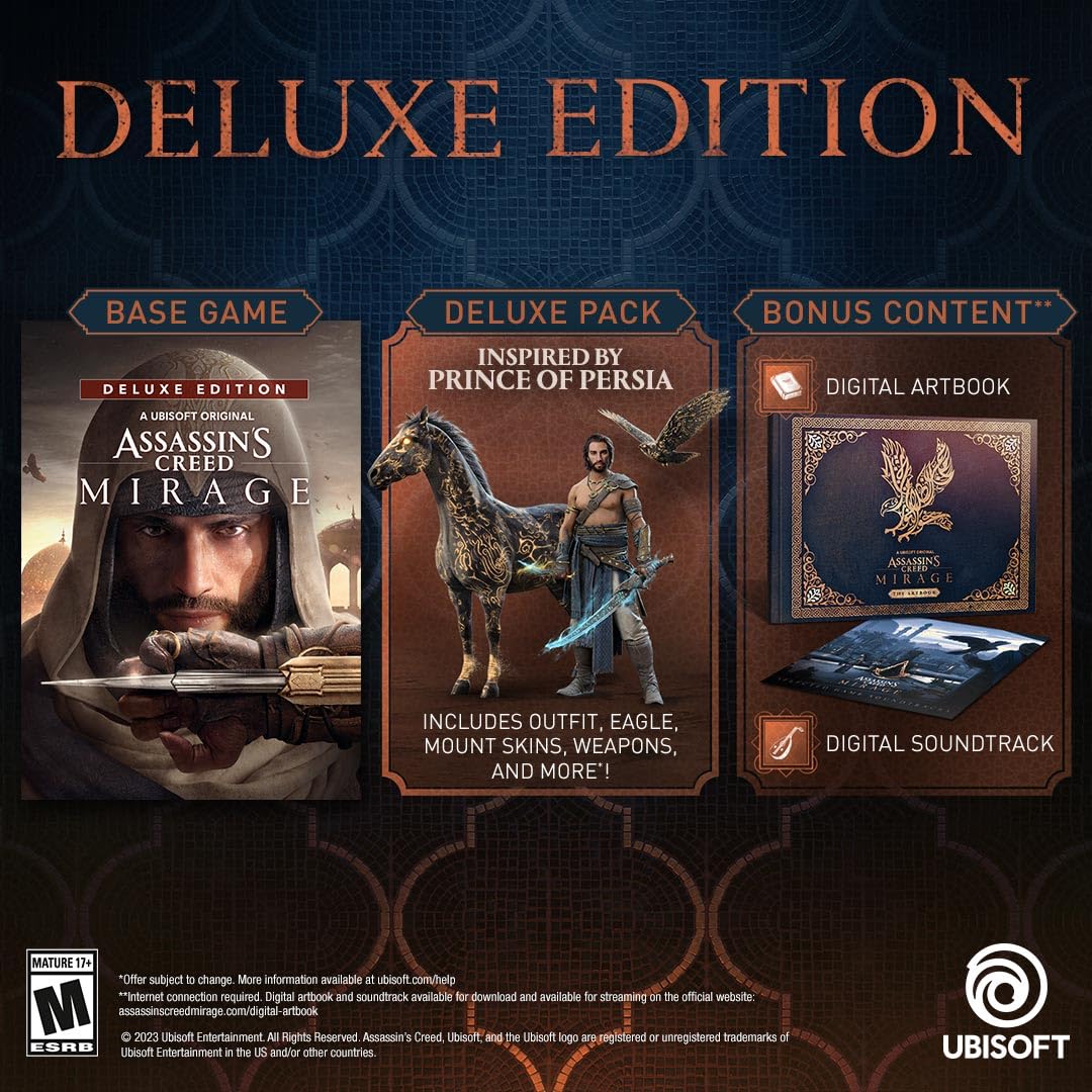 Assassin's Creed Mirage Deluxe Edition - PlayStation 5 - Ubisoft