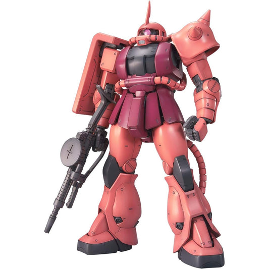 Mobile Suit Gundam Char's Zaku II Ver. 2.0 1/100 Scale Model Kit - Bandai Spirits - Gunpla MG Master Grade
