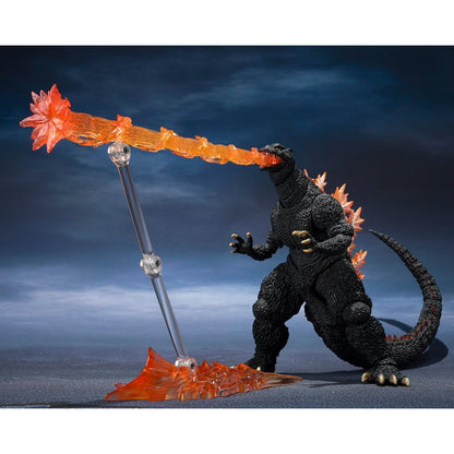 Godzilla: Final Wars Godzilla (2004) Radiation Heat Ray Ver. & New Gotengo Action Figure Set - Tamashii Nations - S.H.MonsterArts