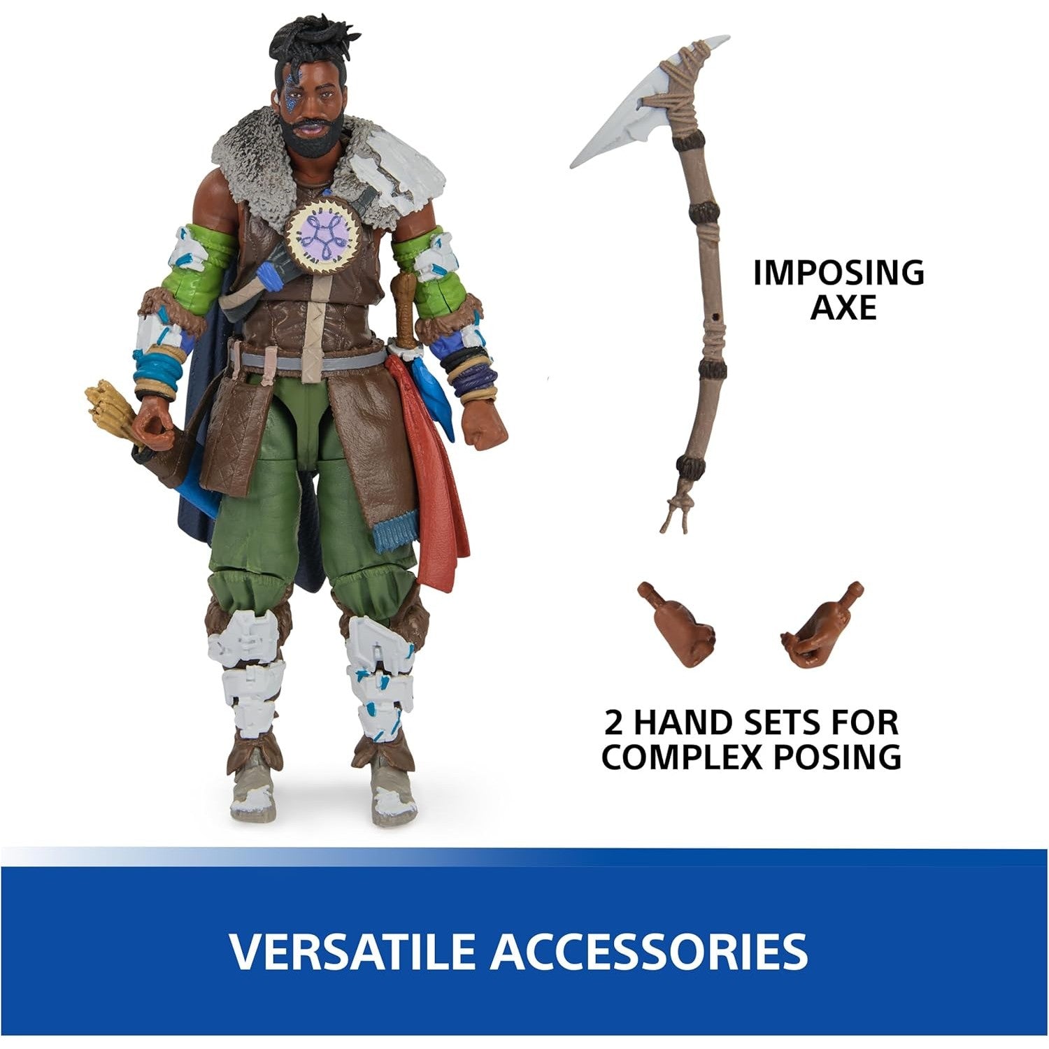 Horizon Forbidden West Varl Nora Valiant Armor Ver. 6" Action Figure - Spin Master Ltd. Shapes Collection