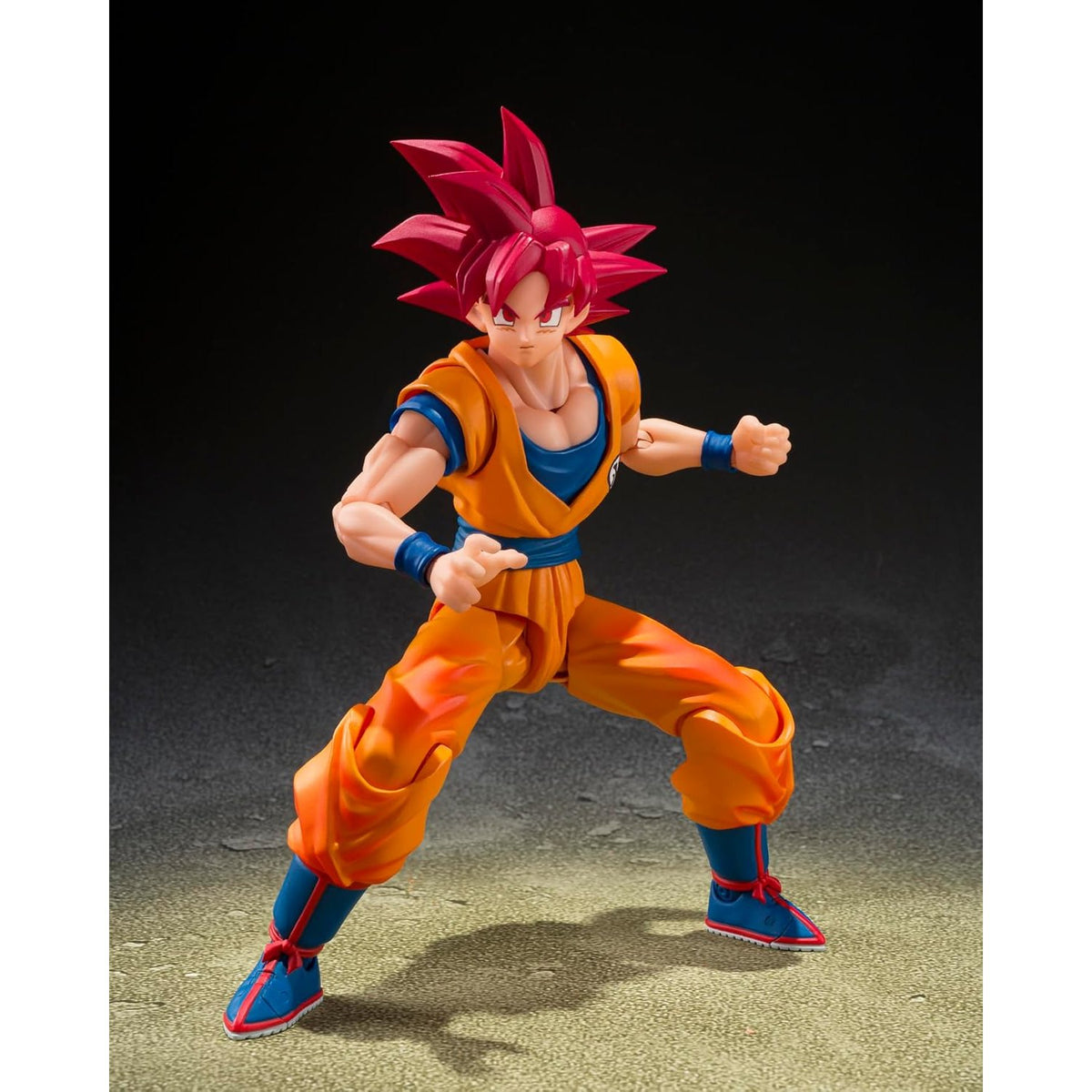Dragon Ball Super Super Saiyan God Son Goku (God Aura) 5.7-Inch Action Figure - Bandai Tamashii Nations - S.H.Figuarts