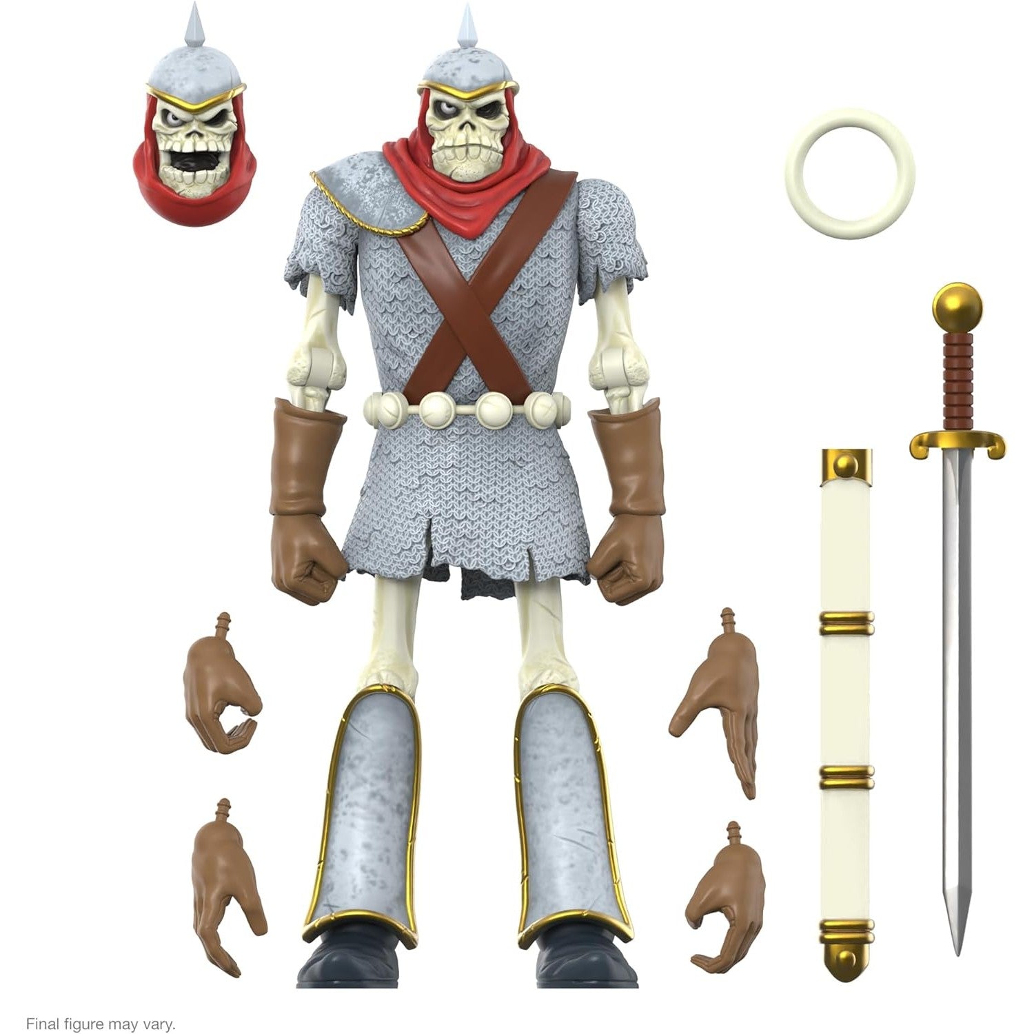 Dungeons & Dragons Dekkion Skeleton Warrior Action Figure - Super7 ULTIMATES! Wave 1