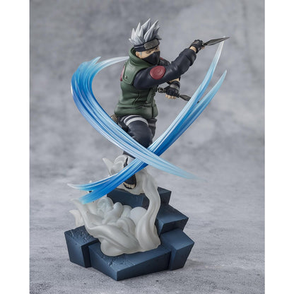 Naruto: Shippuden Kakashi Hatake Showdown With a Former Friend Statue Figure - Bandai Spirits - FiguartsZERO Extra Battle