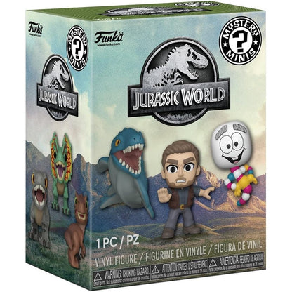 Jurassic World Mystery Minis Blind Box - 1 Random Figure, 12 Possible - Funko