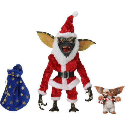 Gremlins Ultimate Santa Stripe with Gizmo Action Figure - NECA