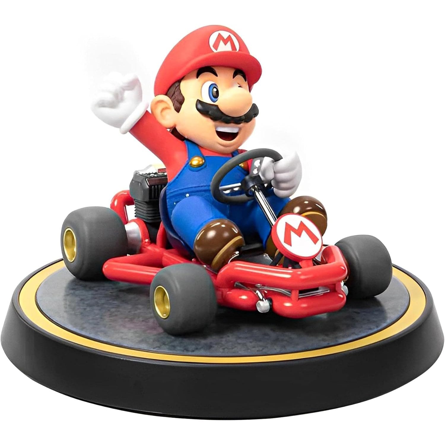 Mario Kart Mario Painted 8" PVC Statue Standard Edition - First 4 Figures