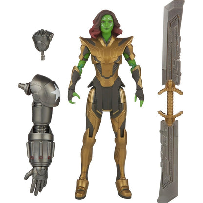 What If...? Warrior Gamora Action Figure Hydra Stomper BAF - Hasbro - Marvel Legends