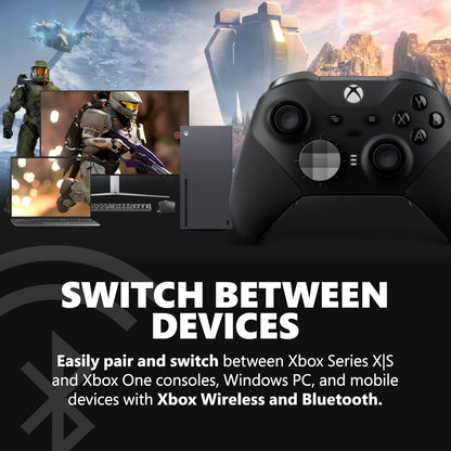 Xbox Elite Series 2 Wireless Controller Black - Xbox Series X|S, Xbox One, PC, etc. - Microsoft
