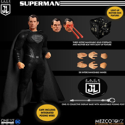 Justice League Zack Snyder Deluxe Steel Boxed Figure Set - One:12 Collective, DC Comics