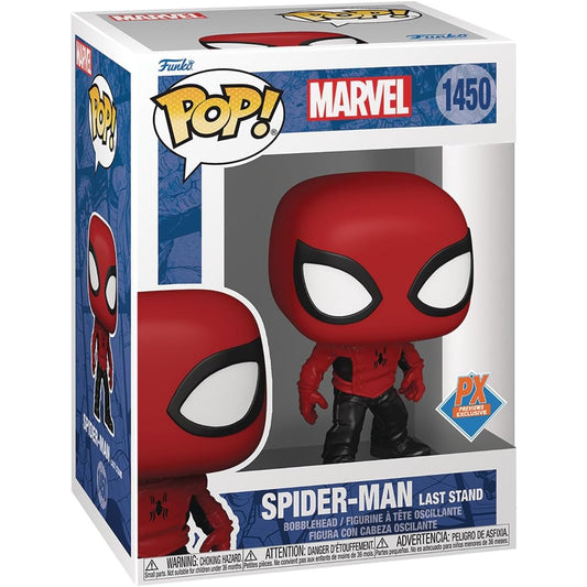 Marvel Spider-Man Last Stand Bobblehead - Funko Pop! #1450 - PX Previews Exclusive!