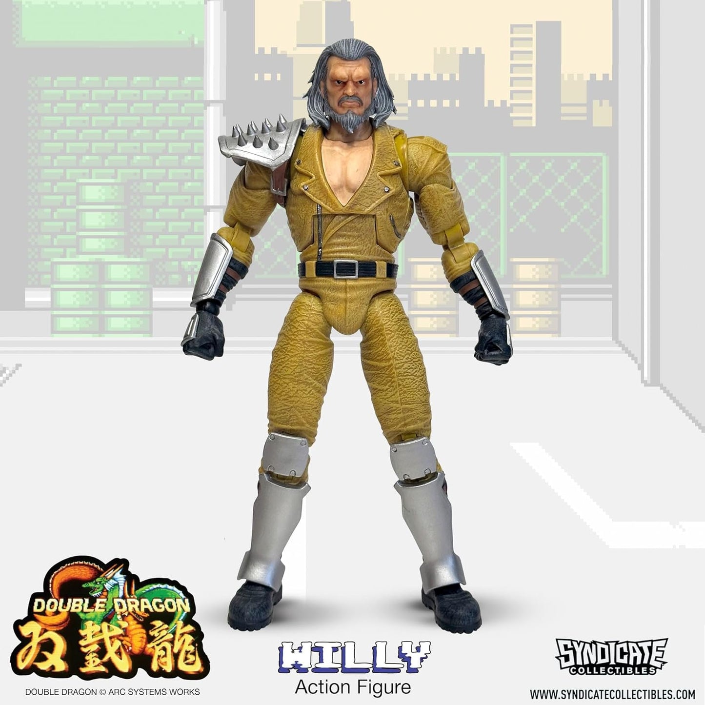 Double Dragon Willy Deluxe Action Figure - Syndicate Collectibles