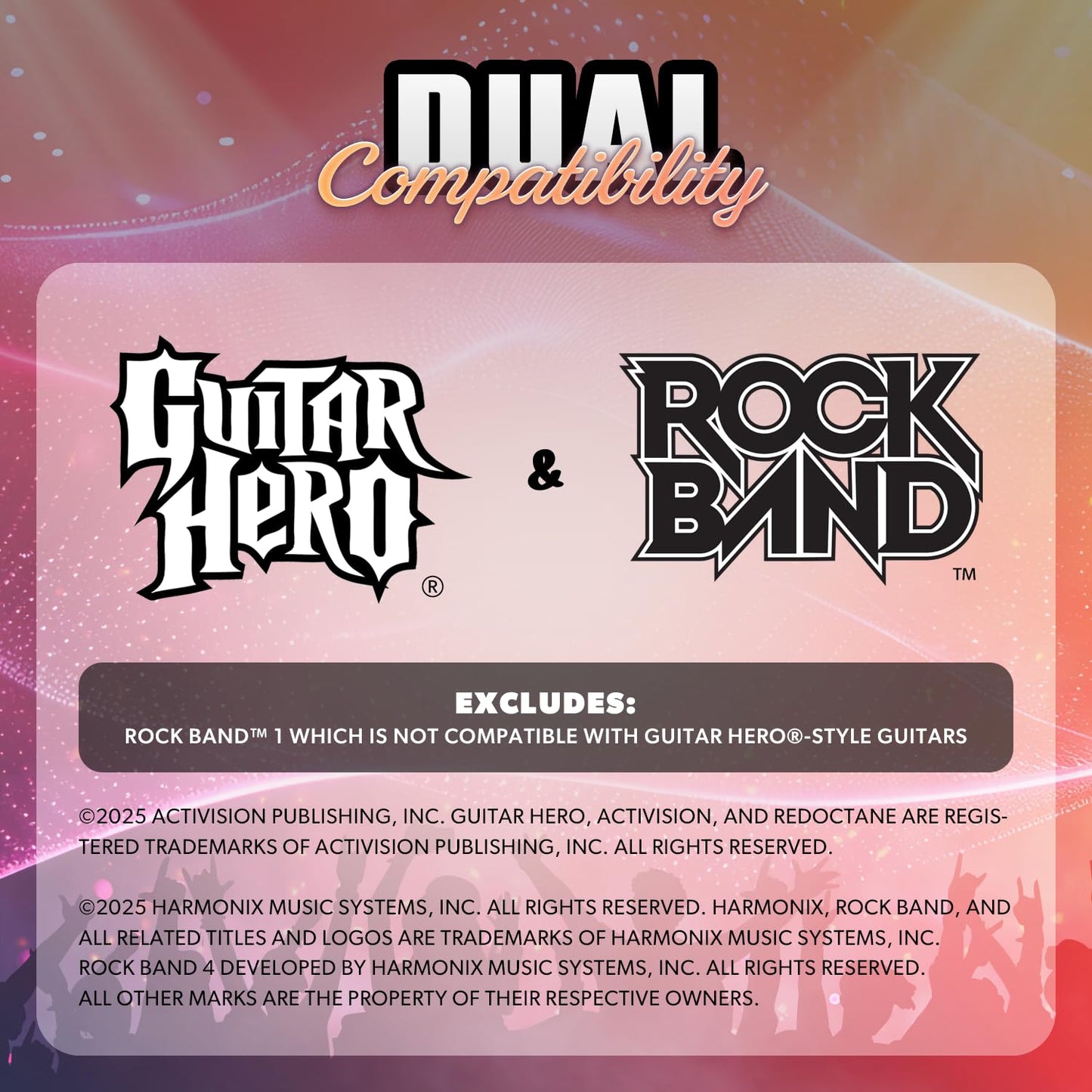 Hyper Strummer Wireless Guitar Controller - Nintendo Wii; Guitar Hero, Rock Band - Hyperkin