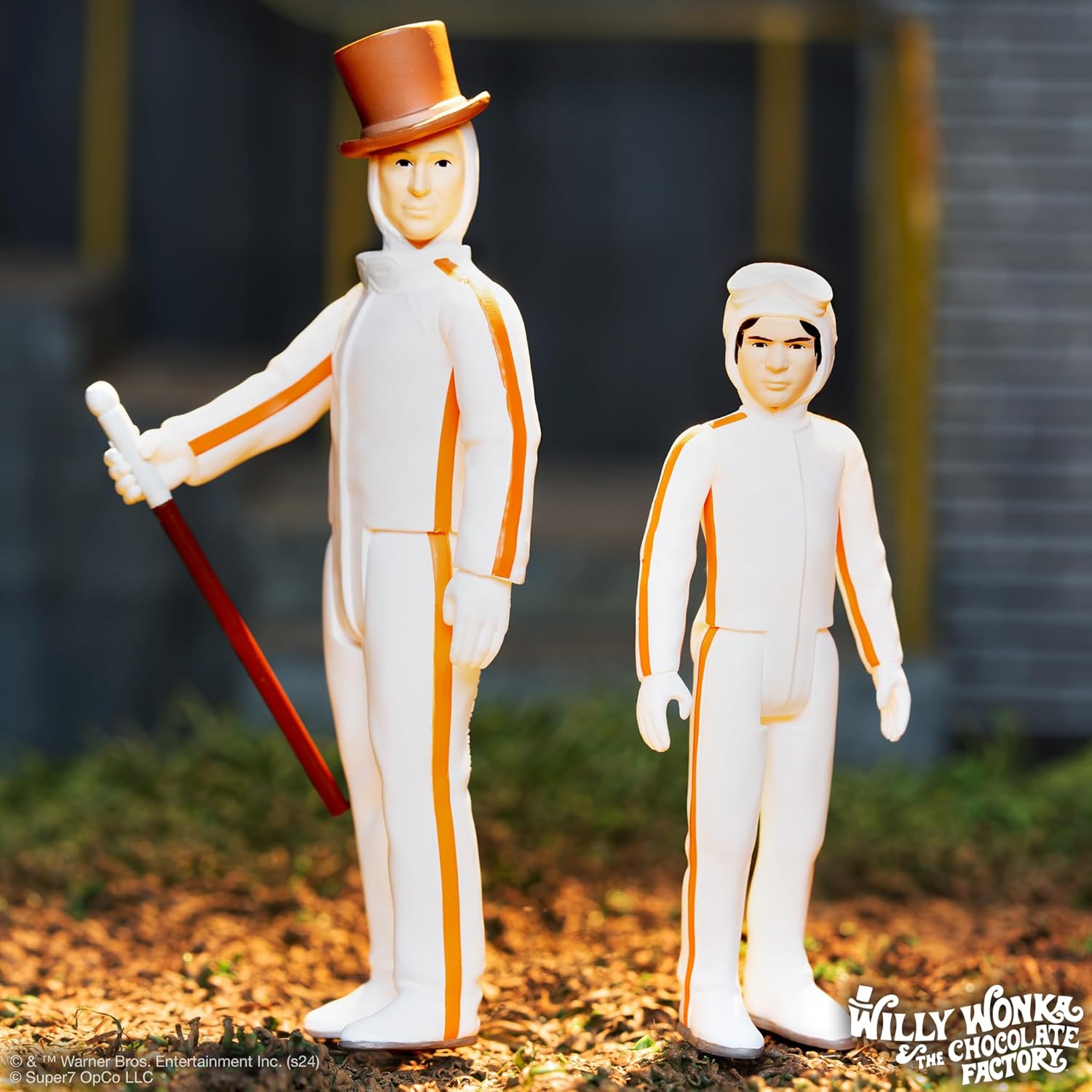 Willy Wonka & the Chocolate Factory Mike Teevee White WonkaVision Suit Action Figure - Super7 - ReAction, Wave 3