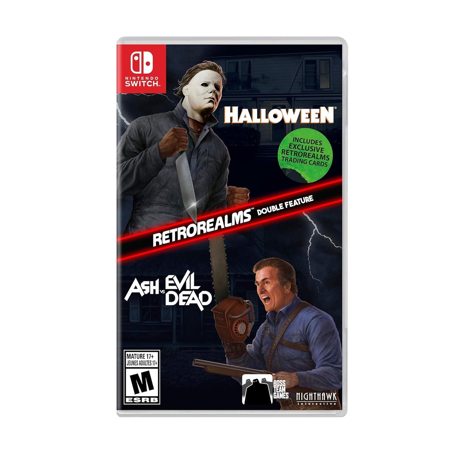 Halloween and Ash vs Evil Dead RetroRealms Double Feature - Nintendo Switch - Nighthawk Interactive