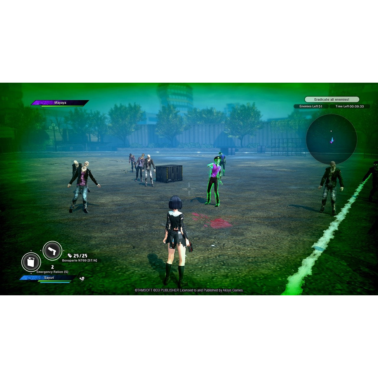 School Girl Zombie Hunter - PlayStation 4 - Aksys Games